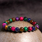 Fortune Jewel Tiger Eye Resolve Courage Bracelet
