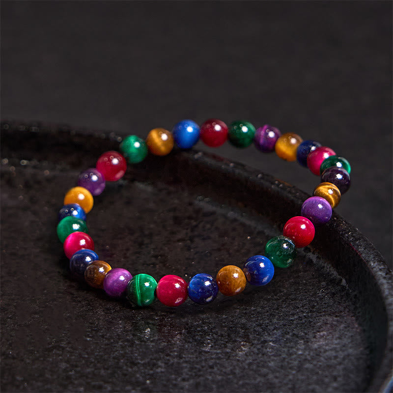 Fortune Jewel Tiger Eye Resolve Courage Bracelet