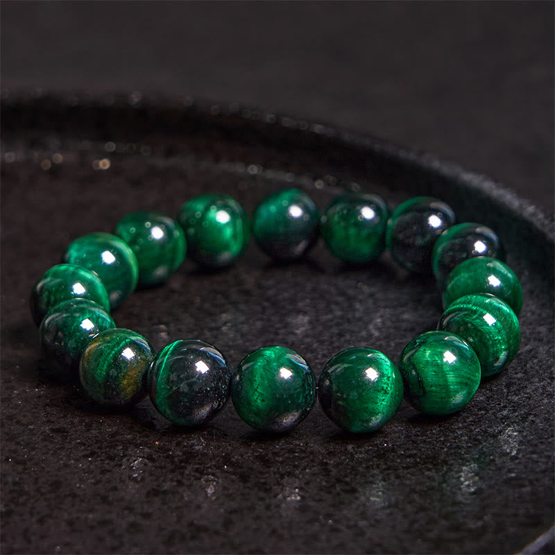 Fortune Jewel Tiger Eye Growth Healing Energy Bracelet