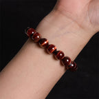 Fortune Jewel Natural Tiger Eye Healing Bead Bracelet