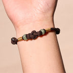 Fortune Jewel Red String Jade Luck Fortune Knot Braided Couple Bracelet