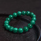 Fortune Jewel Natural Malachite Protection Calmness Bracelet