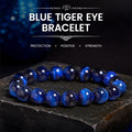Fortune Jewel Blue Tiger Eye Protection Bracelet