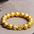 Feng Shui PiXiu Om Mani Padme Hum Carved Wealth Bracelet