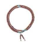 Fortune Jewel 108 Mala Beads Bian Stone Healing Bracelet