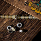 Fortune Jewel Tibet 108 Mala Beads Chinese Zodiac Natal Buddha Natural Sheep Horn Wealth Bracelet