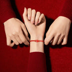 Fortune Jewel Chinese Zodiac Red String Eight Thread Peace Knot Cinnabar Protection Luck Bracelet