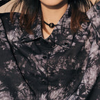 Fortune Jewel Ebony Wood Copper Brass Balance Ball Cuboid Double Wrap Bracelet Necklace