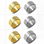 Fortune Jewel Chinese Zodiac Natal Buddha Heart Sutra Carved Titanium Steel Calm Rotatable Ring Fortune Jewel