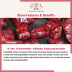 Fortune Jewel Peach Wood Cinnabar Om Mani Padme Hum Chinese Zodiac Black String Necklace Pendants