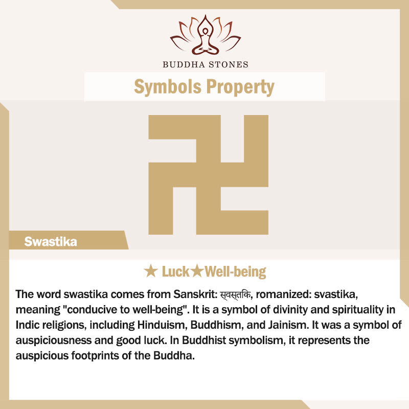 Fortune Jewel Surrounding Swastika Pattern Vajra Protection Mantra Natural Various Crystal Black Obsidian Fulfilment Necklace Pendant