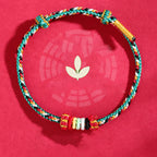 Fortune Jewel Five Elements Colorful String Completeness Knot Reef Knot Braid Luck Bracelet