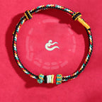 Fortune Jewel Five Elements Colorful String Completeness Knot Reef Knot Braid Luck Bracelet
