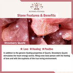 Fortune Jewel Five Elements Various Crystal Agate Strawberry Quartz Wisdom Bracelet