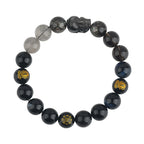 Fortune Jewel Five Elements Various Crystal Agate Pixiu Wealth Bracelet