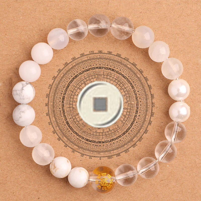 Fortune Jewel Five Elements Various Agate Balance Luck Bracelet