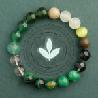 Fortune Jewel Five Elements Various Agate Balance Luck Bracelet