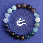 Fortune Jewel Five Elements Various Agate Balance Luck Bracelet