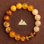 Fortune Jewel Five Elements Various Agate Balance Luck Bracelet
