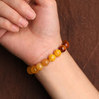 Fortune Jewel Five Elements Various Agate Balance Luck Bracelet