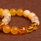 Fortune Jewel Five Elements Various Agate Balance Luck Bracelet