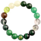 Fortune Jewel Five Elements Various Agate Balance Luck Bracelet