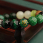 Fortune Jewel Five Elements Various Agate Balance Luck Bracelet
