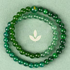 Fortune Jewel Five Elements Various Agate Crystal Chalcedony White Crystal White Agate Luck Bracelet