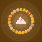 Fortune Jewel Five Elements Various Agate Crystal Rutilated Quartz Tiger Eye Yellow Agate Citrine Luck Bracelet