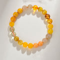 Fortune Jewel Five Elements Various Agate Crystal Rutilated Quartz Tiger Eye Yellow Agate Citrine Luck Bracelet