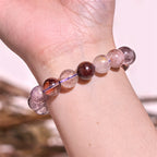 Fortune Jewel Natural Purple Phantom Love Wisdom Bracelet