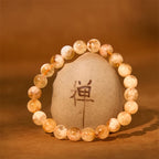 Fortune Jewel Natural Citrine Snowflake Crystal Prosperity Bracelet
