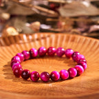 Fortune Jewel Red Tiger Eye Calm Bracelet