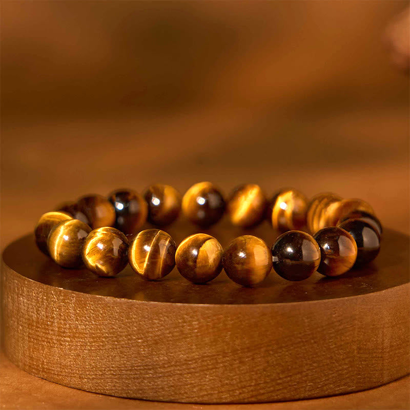 Fortune Jewel Tiger Eye Strength Bracelet
