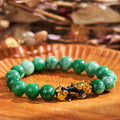 Fortune Jewel FengShui PiXiu Jade Protection Bracelet