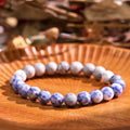 Fortune Jewel Sodalite Picasso Jasper White Turquoise Intuition Bracelet