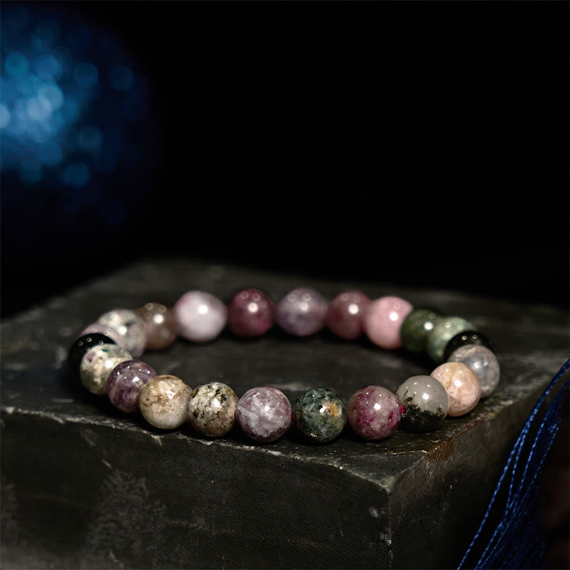 Fortune Jewel Rainbow Tourmaline Positive Bracelet