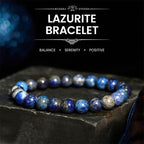 Fortune Jewel Lazurite Positive Balance Bracelet
