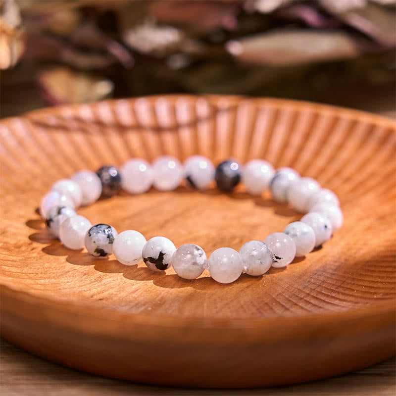 Fortune Jewel Rainbow Moonstone Harmony Bracelet