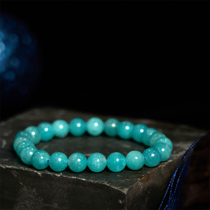 Fortune Jewel Amazonite Positive Balance Bracelet