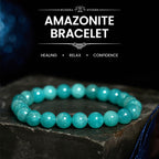 Fortune Jewel Amazonite Positive Balance Bracelet