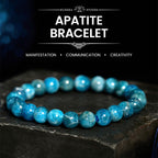 Fortune Jewel Apatite Motivation Bracelet