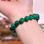 Fortune Jewel Natural Malachite Protection Calmness Bracelet