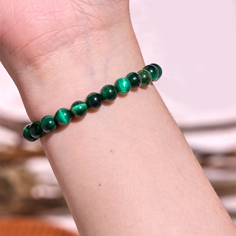 Fortune Jewel Malachite Black Tourmaline Purity Bracelet
