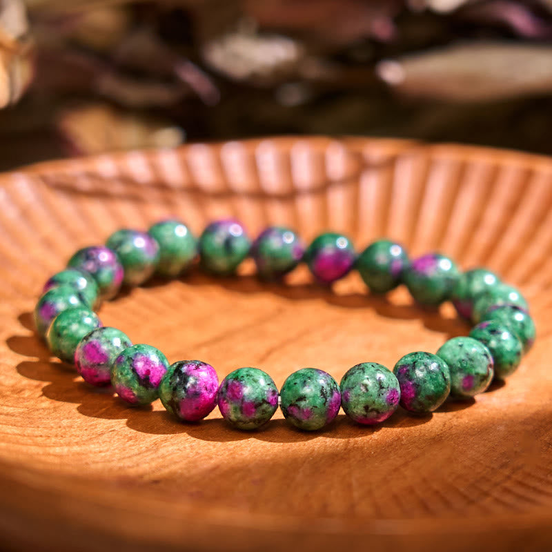 Fortune Jewel Ruby Zoisite Connection Bracelet