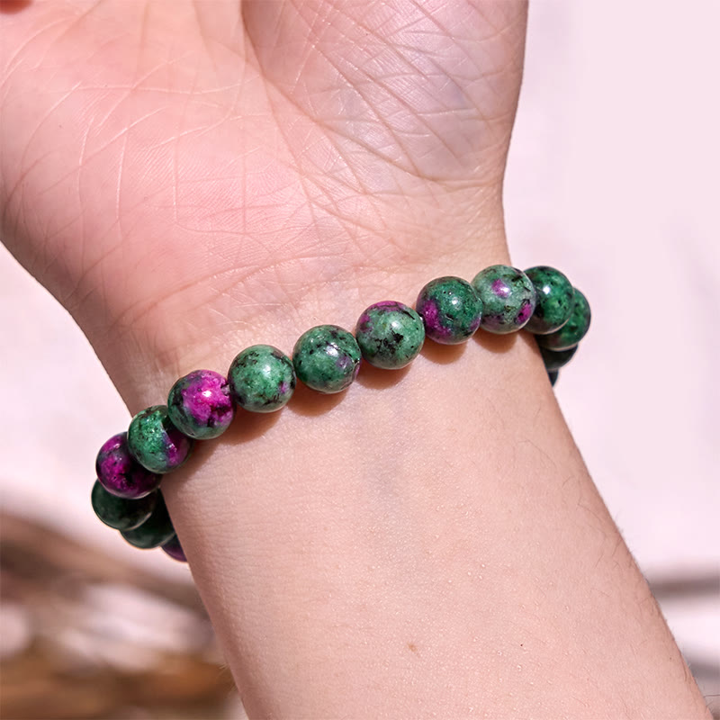 Fortune Jewel Ruby Zoisite Connection Bracelet