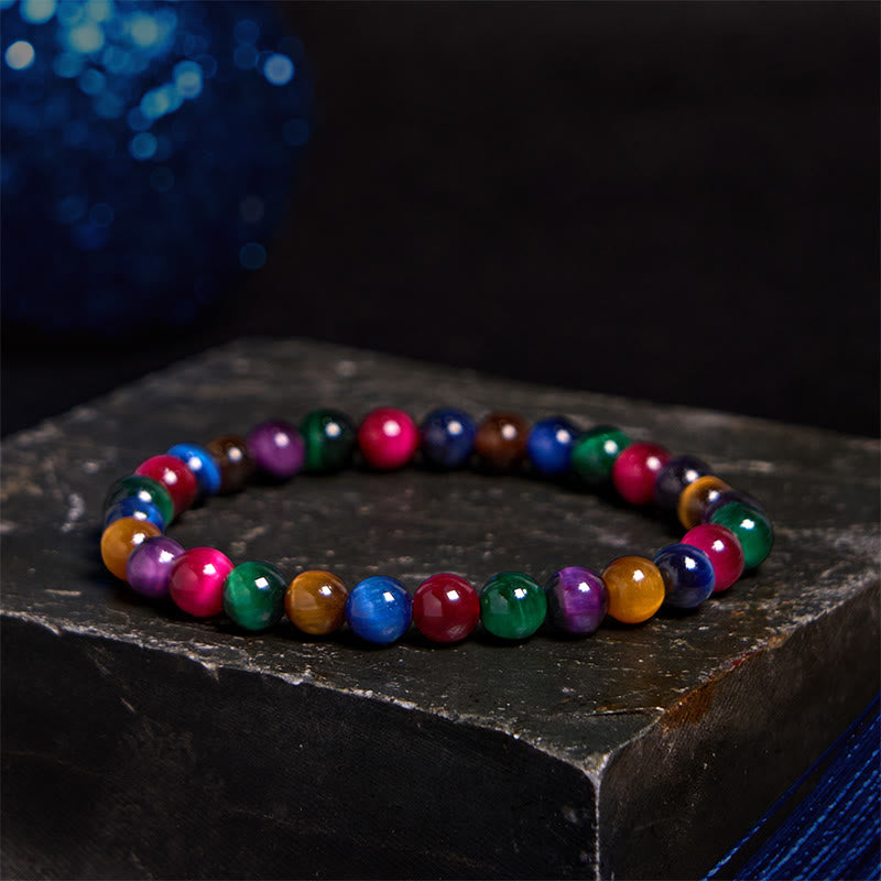 Fortune Jewel Various Tiger Eye Confidence Bracelet
