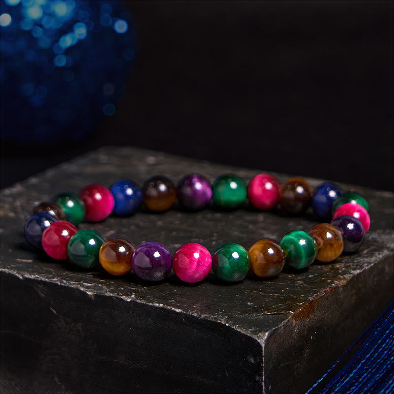 Fortune Jewel Various Tiger Eye Confidence Bracelet