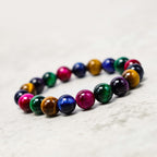 Fortune Jewel Various Tiger Eye Confidence Bracelet