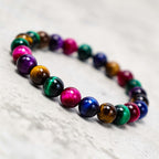 Fortune Jewel Various Tiger Eye Confidence Bracelet